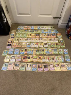 145 Approx Vintage WOTC Pokemon Card Joblot Collection Bulk Bundle - Image 1