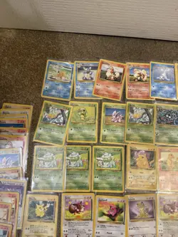 145 Approx Vintage WOTC Pokemon Card Joblot Collection Bulk Bundle - Image 2