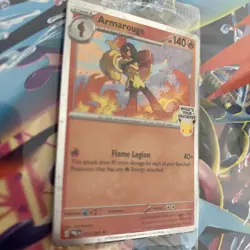 Armarouge 012/084 PROMO Sealed (What’s Your Favourite) Pitch Black Pokemon - Image 2