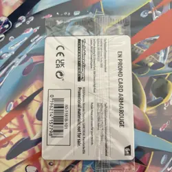 Armarouge 012/084 PROMO Sealed (What’s Your Favourite) Pitch Black Pokemon - Image 3