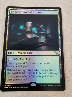 Underground Mortuary - #271 Foil - Murders at Karlov Manor - Mtg - Image 1
