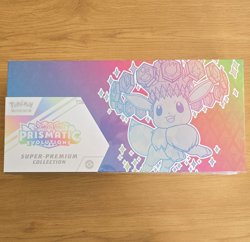 Pokemon TCG Scarlet & Violet Prismatic Evolutions Super-Premium Box Eevee EN - Image 1