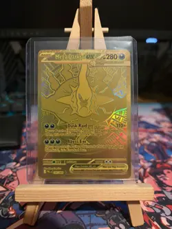 Pokemon TCG Mega Darkrai EX Gold Hyper Rare 120/084 PACK FRESH - Pitch Black - Image 1