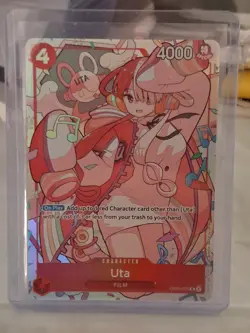 Uta OP01-005 ALT ART Bandai Premium Uta Card Collection One Piece Card TCG - Image 3