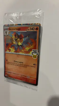 Armarouge 012/084 - Sealed Pokemon Pitch Black Stamped Promo - Image 3
