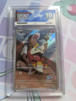 Ace 10 Fuecoco 0309/09 Pokemon Chinese Gem Pack 1 Perfect Subgrades - Image 3