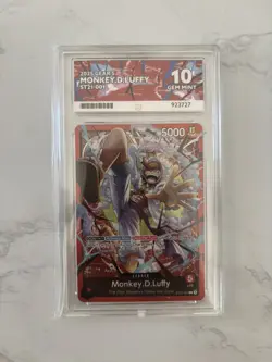 One Piece Gear 5 Monkey D. Luffy ST21-001 Leader Graded ACE 10 - Image 1