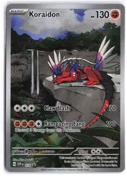 Koraidon 014 Holo Promo Scarlet & Violet Promo Pokemon NM - Image 1