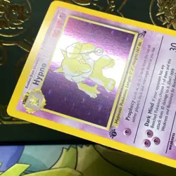 Pokemon 1999 Hypno Fossil Holo Rare Card 1st Edition 8/62 NM - Image 5