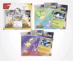 Pokemon 30th Anniversary Celebration Tech Sticker Blister Bundle. ~PRESALE~ - Image 1
