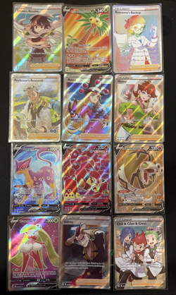 17x SWSH Pokemon Cards SR mixed lot of 17 cards ultra Rare Mint Pokemon rainbow - Image 1