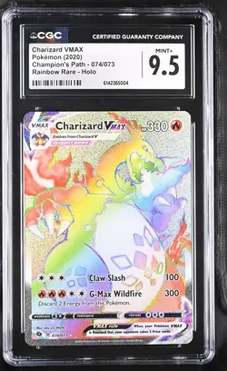 CGC 9.5 - Charizard VMAX 074/073 SWSH Champions Path x004 - Pokemon - Image 1
