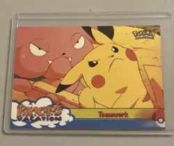 Pokemon TCG Teamwork Pokemon Topps Pikachu's Vacation 54 - Image 1