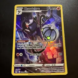 Pokemon TCG Chandelure Lost Origin Trainer Gallery TG04/TG30 Holo Ultra Rare - Image 1