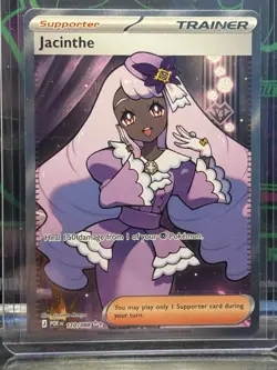Nintendo Pokemon TCG Jacinthe Trainer-Supporter 110/088 PO Holo Double Rare - Image 1