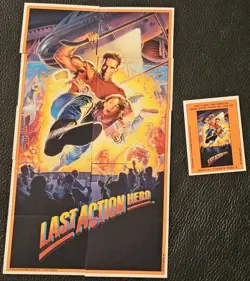 The Last Action Hero Trading 88 Card Base Set Topps 1993 + 11 Stickers Complete - Image 4