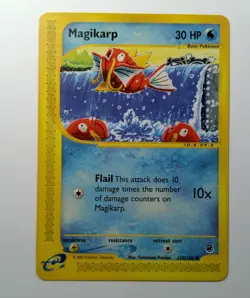 Pokemon TCG: Magikarp #118/165 Expedition E-Reader Non Holo - Image 1
