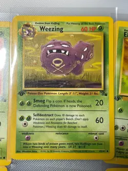 Pokemon Fossil Lot 17 Cards Mostly 1st Edition WOTC Vintage Lightly Played - Image 3