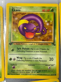 Pokemon Fossil Lot 17 Cards Mostly 1st Edition WOTC Vintage Lightly Played - Image 4
