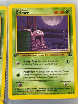 Pokemon Fossil Lot 17 Cards Mostly 1st Edition WOTC Vintage Lightly Played - Image 5