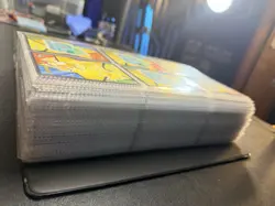 Vintage Pokemon TOPPS Cards Binder Lot ALL Non-Holo 1000+ Cards NM Pack Fresh - Image 3