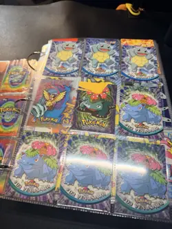 Vintage Pokemon TOPPS Cards Binder Lot ALL Non-Holo 1000+ Cards NM Pack Fresh - Image 5