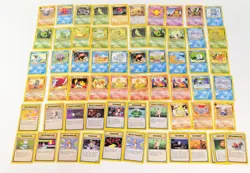 Vintage Pokemon Lot (60+) Commons Uncommons WotC Era - German / Spanish/Italian - Image 1