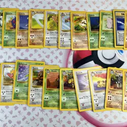 Vintage Pokemon Lot | 28 Cards| Commons/Uncommon WOTC Jungle LP/NMP No Dups #41 - Image 4