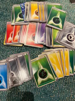 100 VINTAGE ENERGY Japanese Pokemon Lot- 2006-2012 and more - Image 1
