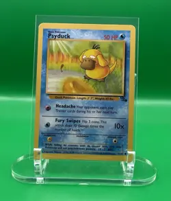 WOTC Vintage Pokemon Fossil Unlimited Lot 8 Cards Psyduck Slowpoke - Image 2