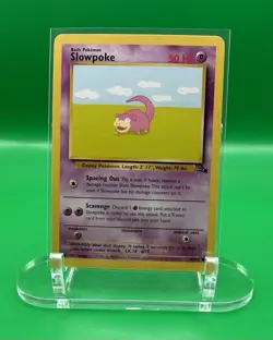WOTC Vintage Pokemon Fossil Unlimited Lot 8 Cards Psyduck Slowpoke - Image 4