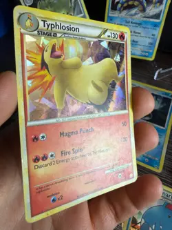 Vintage TCG HP/DMG Pokemon Card lot all Holos - Gyarados, Typhlosion REF#PTCL03 - Image 4