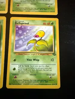 Pokemon Bellsprout Weepinbell Lot Jungle WOTC Vintage Unlimited x5 - Image 2