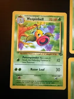 Pokemon Bellsprout Weepinbell Lot Jungle WOTC Vintage Unlimited x5 - Image 4