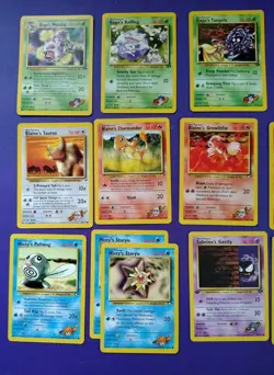 Pokemon Gym Hero Vintage Lot - First Edition & Unlimited - Image 2
