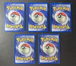 Vintage Pokemon Jungle - 5-Card 1st Edition Lot - MP - Image 2