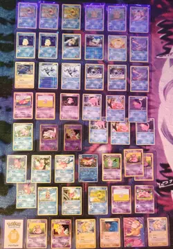 ✨ NM Vintage Pokemon Lot, TOPPS, Stickers & Backpack - PSYDUCK SLOWPOKE & OTHERS - Image 2