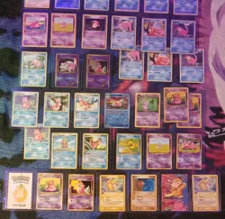 ✨ NM Vintage Pokemon Lot, TOPPS, Stickers & Backpack - PSYDUCK SLOWPOKE & OTHERS - Image 4