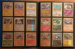 Pokemon Binder Lot 300+ Cards Holo Reverse Rare DP XY SM Rare Vintage Collection - Image 2
