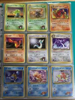 Pokemon TCG Japanese Vintage 90 Card Non Holo Gym & Team Rocket Lot VTG WOTC Era - Image 1