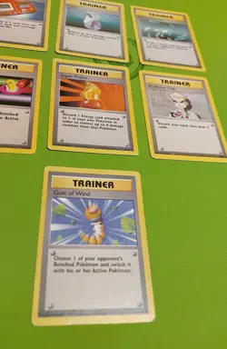 Pokemon - 7 x Vintage Base Set Trainer Card Bundle - 1999 WOTC - Job Lot - NM - Image 4