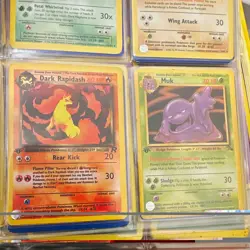 Pokemon TCG Vintage Binder Lot ungraded OFFERS - Image 1