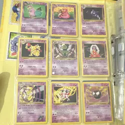Pokemon TCG Vintage Binder Lot ungraded OFFERS - Image 2