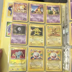 Pokemon TCG Vintage Binder Lot ungraded OFFERS - Image 4