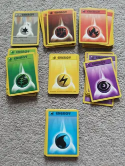 Pokemon Cards - Vintage Energy Set - Bulk Lot - Mostly NM - Image 1
