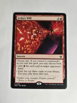 Jeska's Will - MKC - NM - Magic The Gathering - MTG - Image 1
