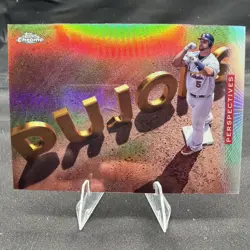 2026 Topps Chrome Albert Pujols Perspectives Refractor #P-9 St. Louis Cardinals - Image 1