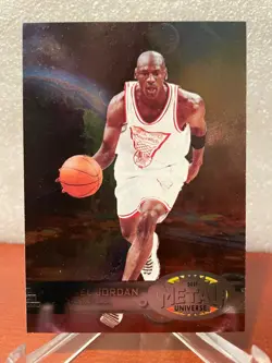 2021 Metal Universe Champions '97-98 Retro #RB1 Michael Jordan - Image 1