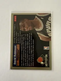 David Robinson Rejector Card/Insert Great 90’s Investment. - Image 2