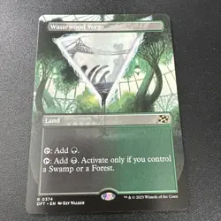 Wastewood Verge (Borderless) MTG Aetherdrift Rare 374 NM - Image 1